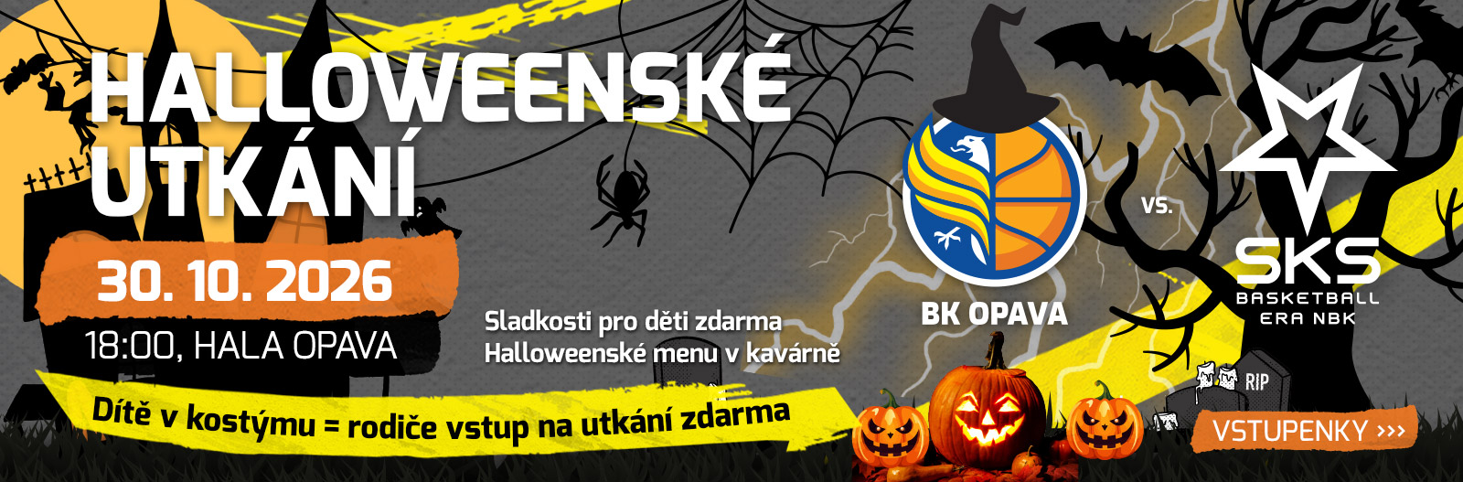 HALLOWEENSKÉ UTKÁNÍ