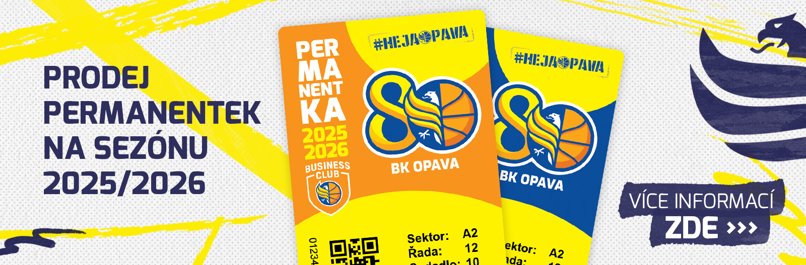 PRODEJ PERMANENTEK NA SEZÓNU 2025/2026