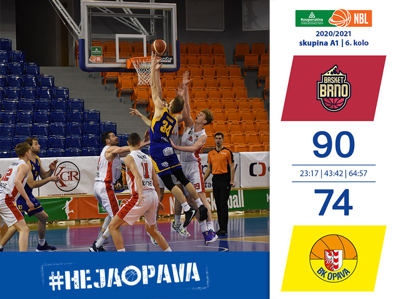 V Brně to Opavě nevyšlo