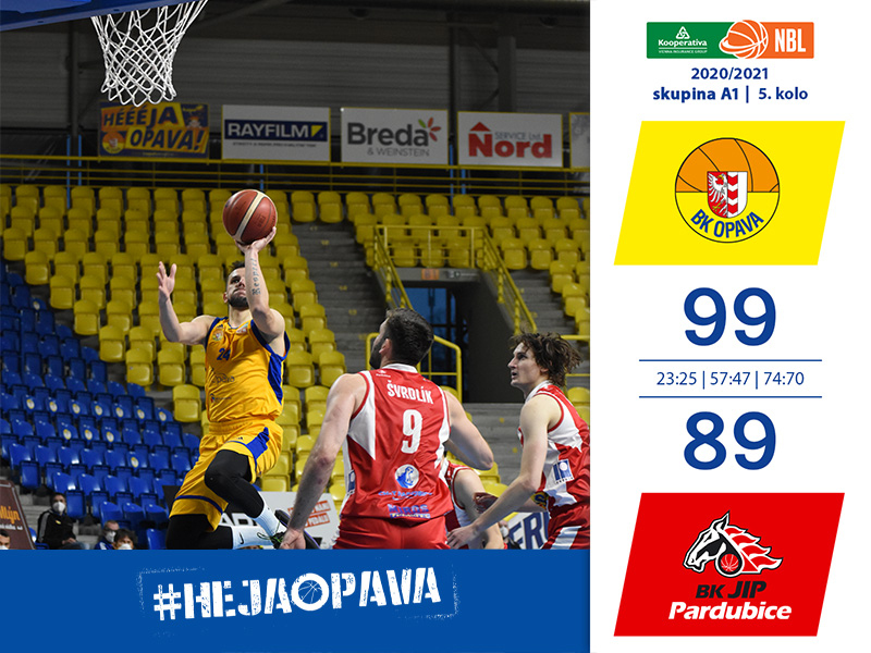 Opava zabrala, porazila Pardubice