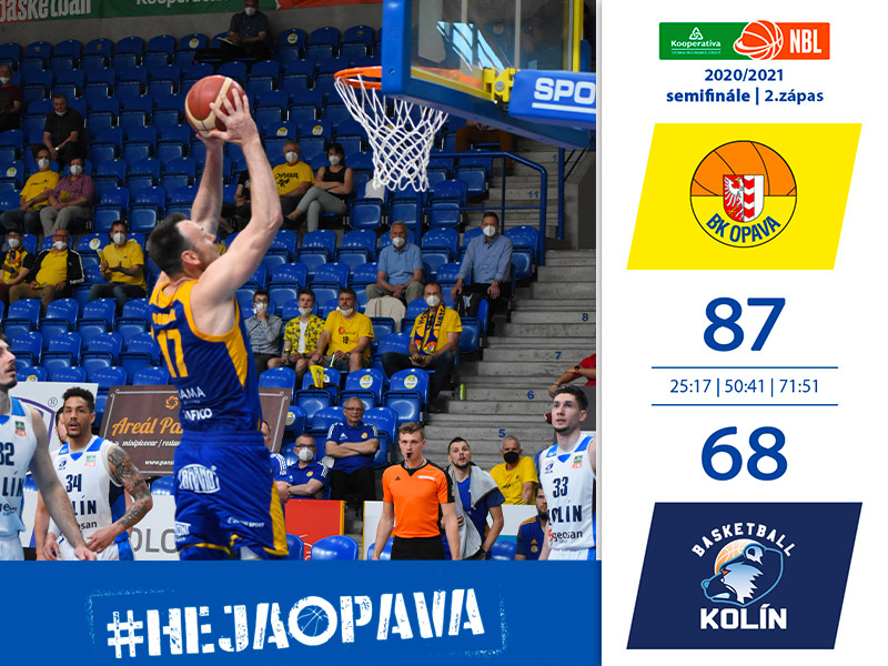 Další super zápas, Opava má dva mečboly