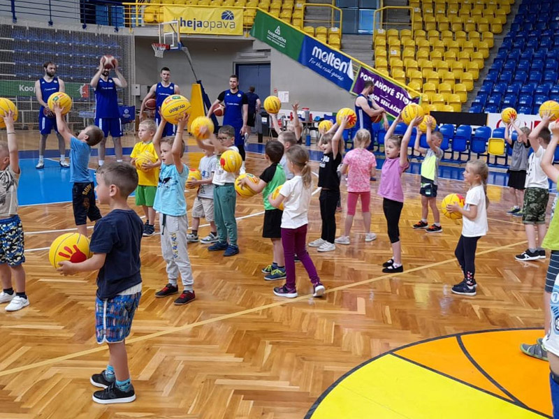 Trénink s MŠ Vaníčkova