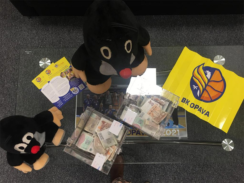 Poděkování za příspěvky pro Nadační fond Krtek