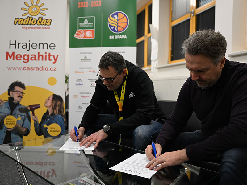 Radio Čas se stalo mediálním partnerem klubu