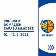 Program domácích zápasů mládeže 10.-12.2.