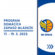 Program domácích zápasů mládeže 17.-19.3.