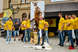 Slavnostní zakončení sezóny na Horním náměstí