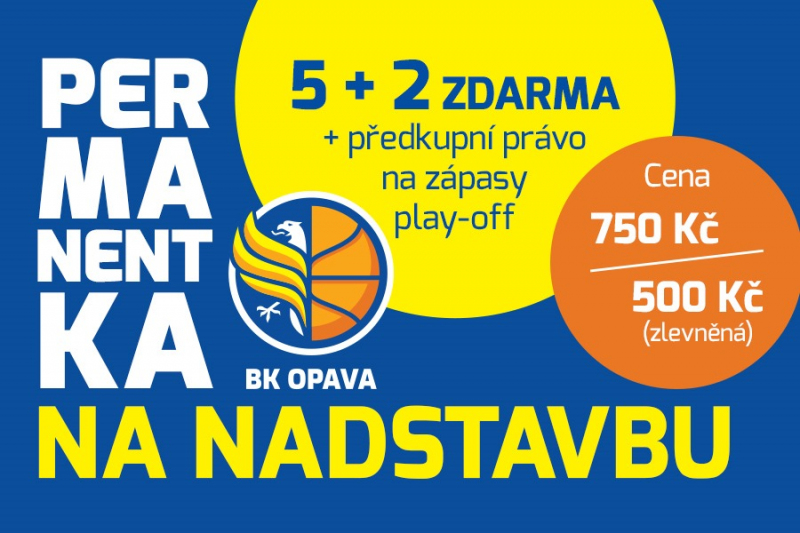 Permanentky na nadstavbu s předkupním právem na play-off