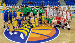 Mini basketbal v Opavě. Hala hostila turnaj nejmenších