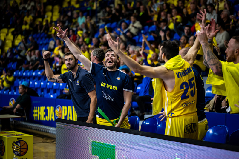 Opava překvapila v Lotyšsku. Rozhodl náš týmový výkon, řekl Kryštof Vlček