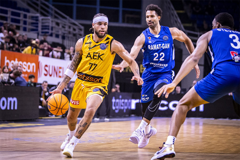 Kvalitní basketbalová podívaná v Opavě. V akci AEK Athény