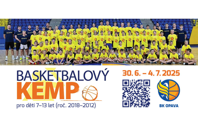 Basketbalový kemp pro děti od 7 do 13 let