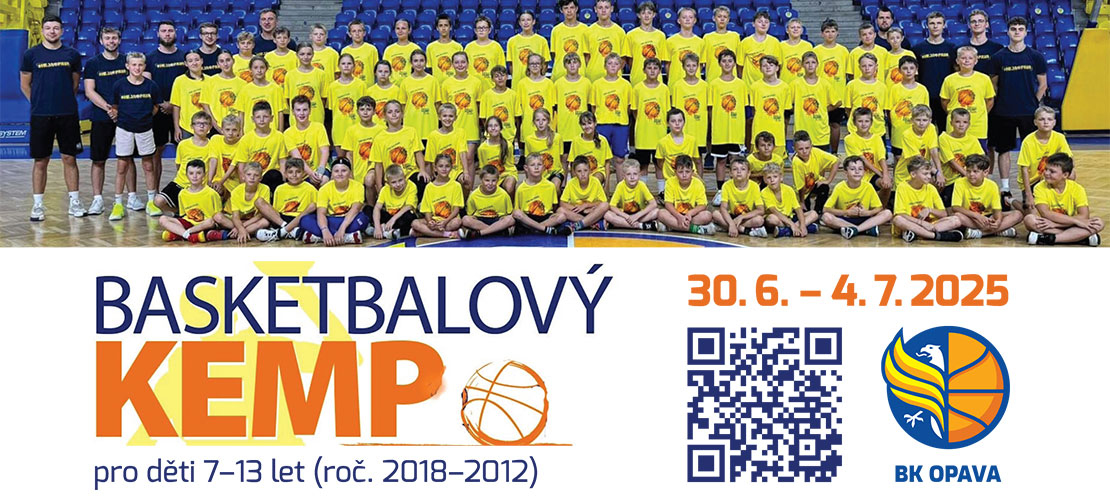 Basketbalový kemp pro děti od 7 do 13 let