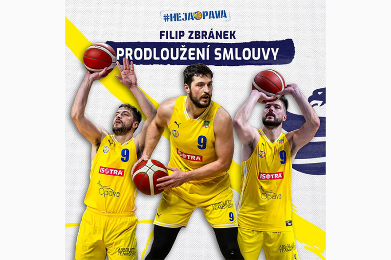 Filip Zbránek pokračuje ve žlutém dresu!