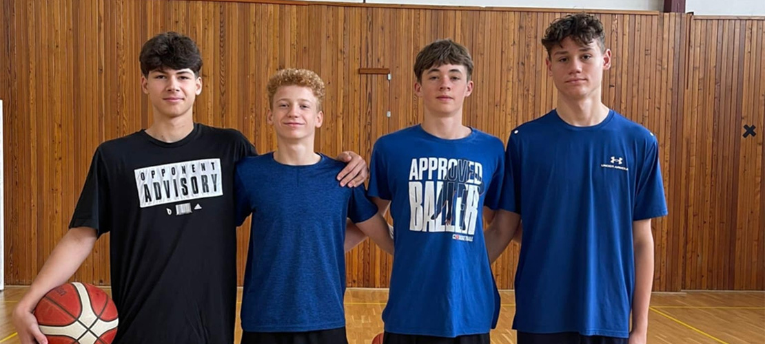 Další úspěch opavského basketu. Čtveřice kluků v reprezentaci