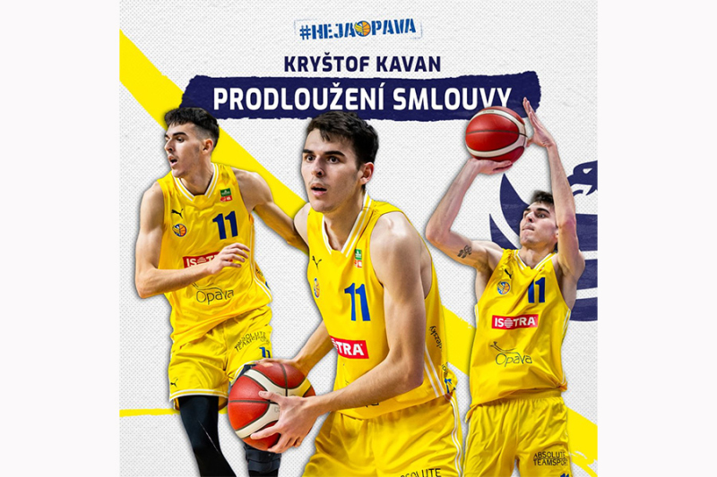 Kryštof Kavan pokračuje v BK Opava!