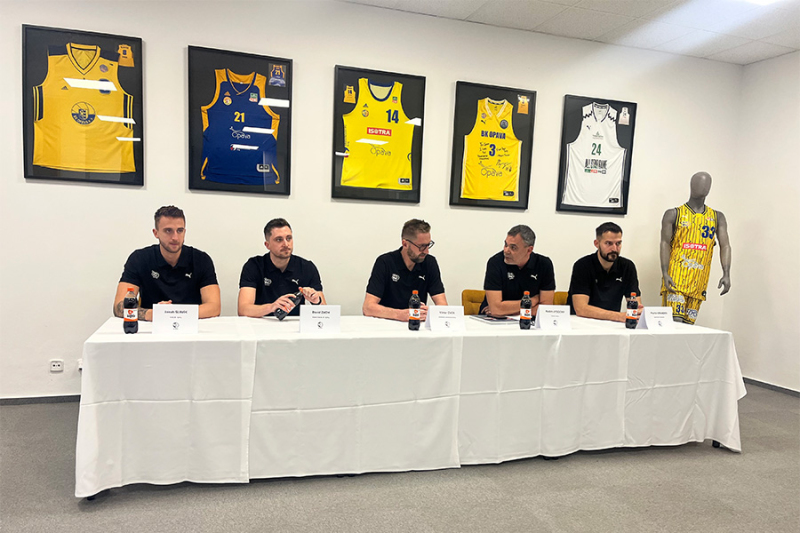 Tisková konference BK Opava před startem sezony