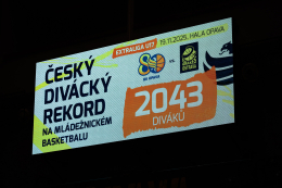 Divácký rekord pokořen. Palubovka opavské haly opět přepisovala historii