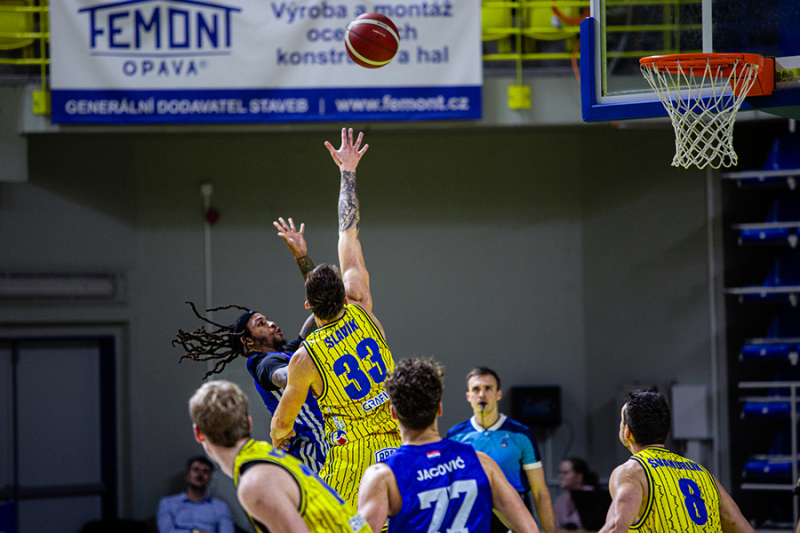 Opava slaví čtvrtou výhru v Evropě, doma přehrála Zagreb