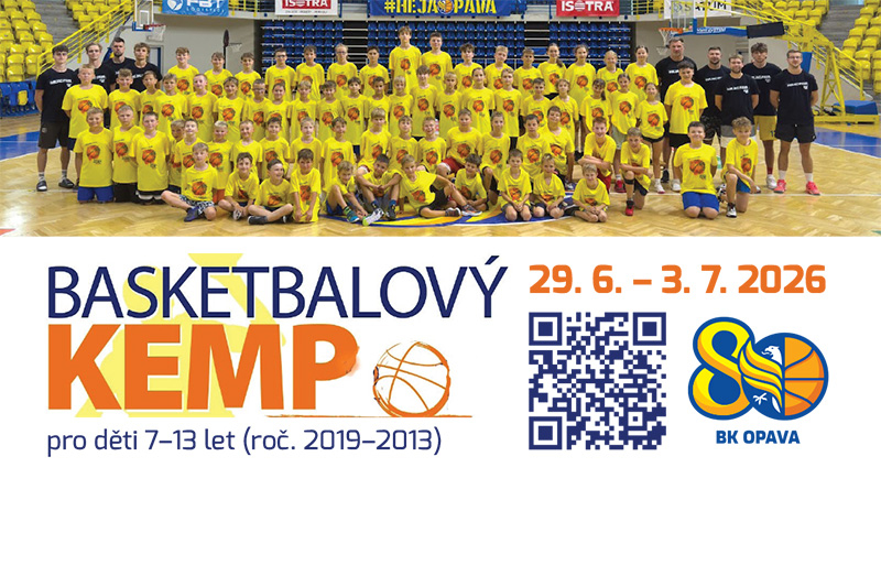 Basketbalový kemp pro děti od 7 do 13 let